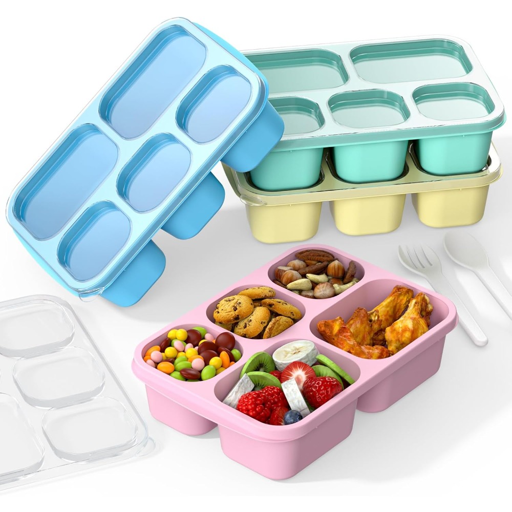 Meal Prep Yellow - Bento Box Adult Lunch Box -