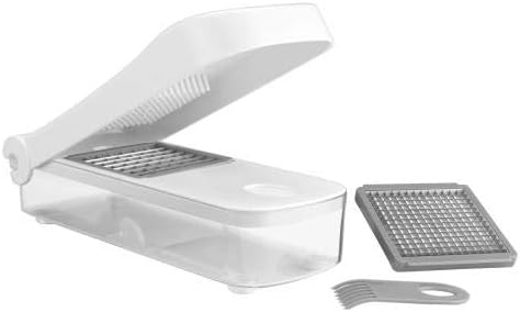 Meal Prep Easy - Efficient White Vegetable and Fruit Chopper