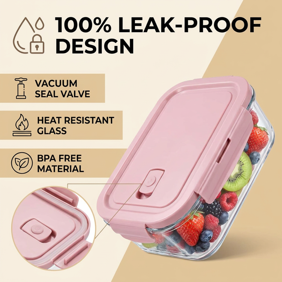 Borosilicate Glass Meal Prep B - Meal Prep Easy avis et prix