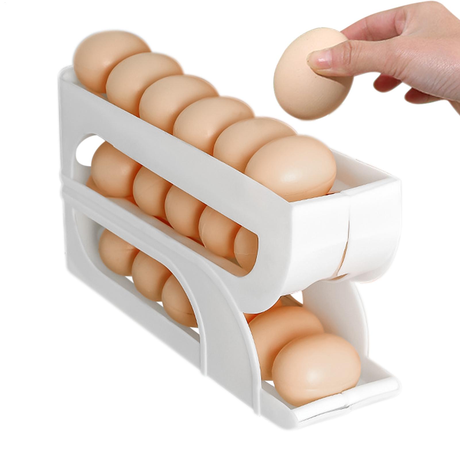 Egg Container for Refrigerator - Meal Prep Yellow avis et prix
