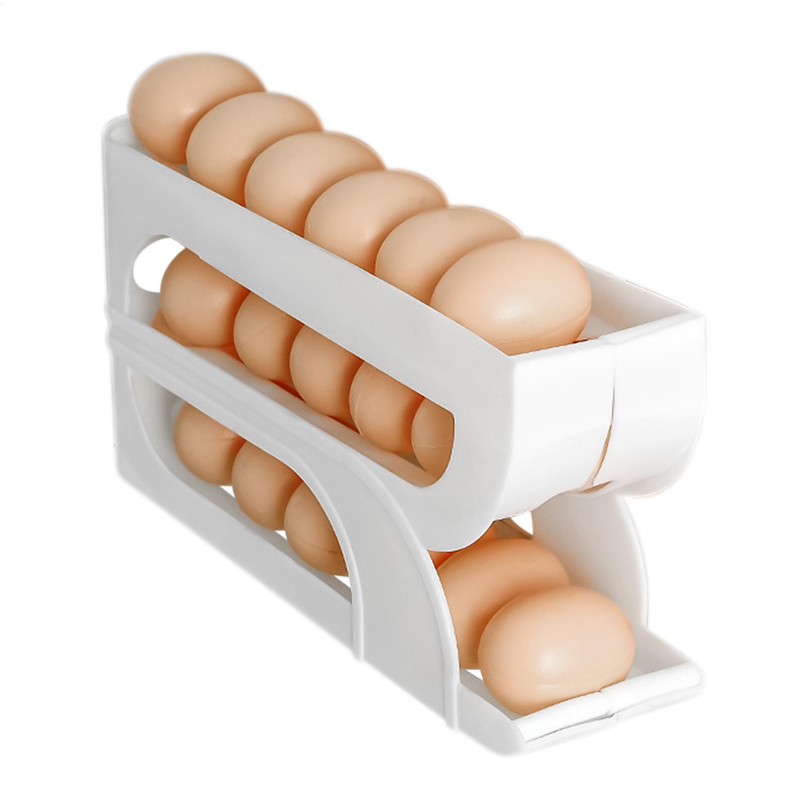 Egg Container for Refrigerator - Meal Prep Yellow avis et prix