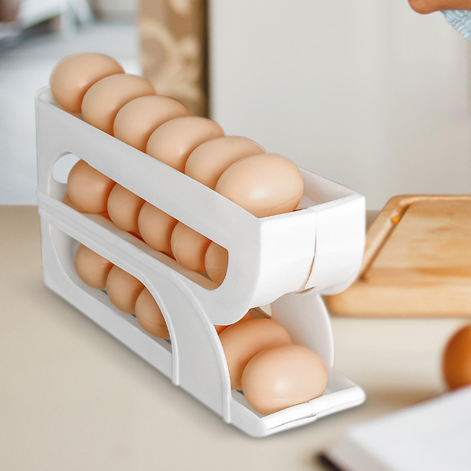 Egg Container for Refrigerator - Meal Prep Yellow avis et prix