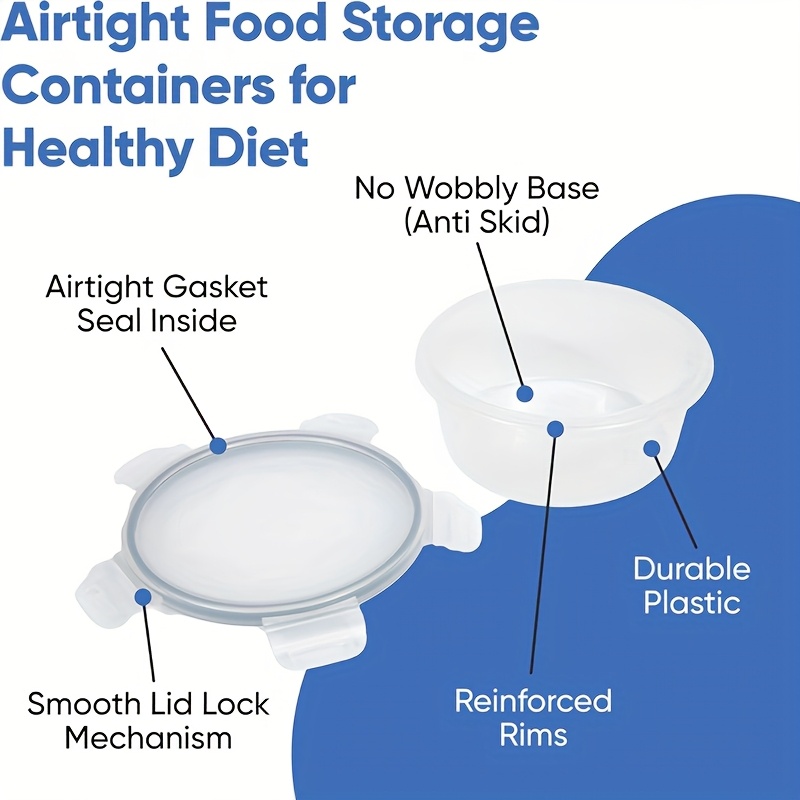 48-Piece Leakproof Food Storag - Meal Prep Easy avis et prix