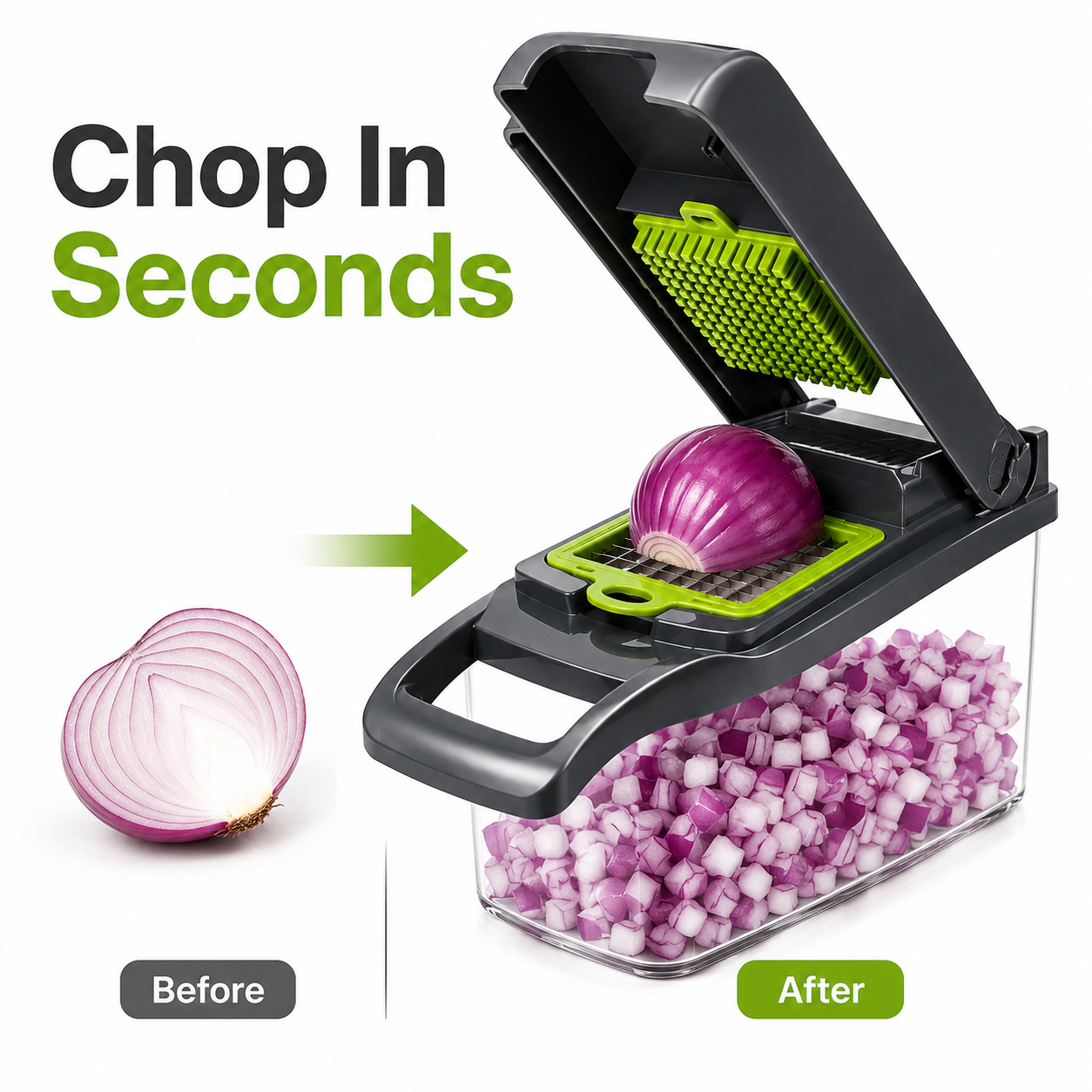 16-In-1 Vegetable Chopper Slic - Meal Prep Potatoes avis et prix
