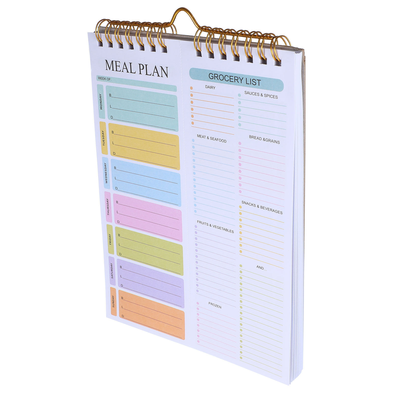 Weekly Meal Planner Notebook A - Meal Prep Easy avis et prix