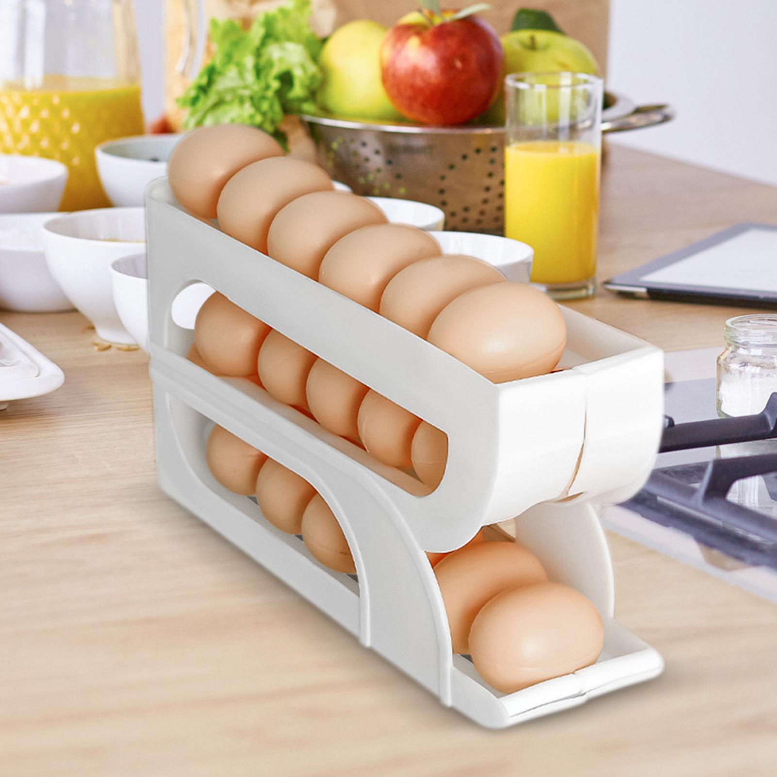 Egg Container for Refrigerator - Meal Prep Yellow avis et prix