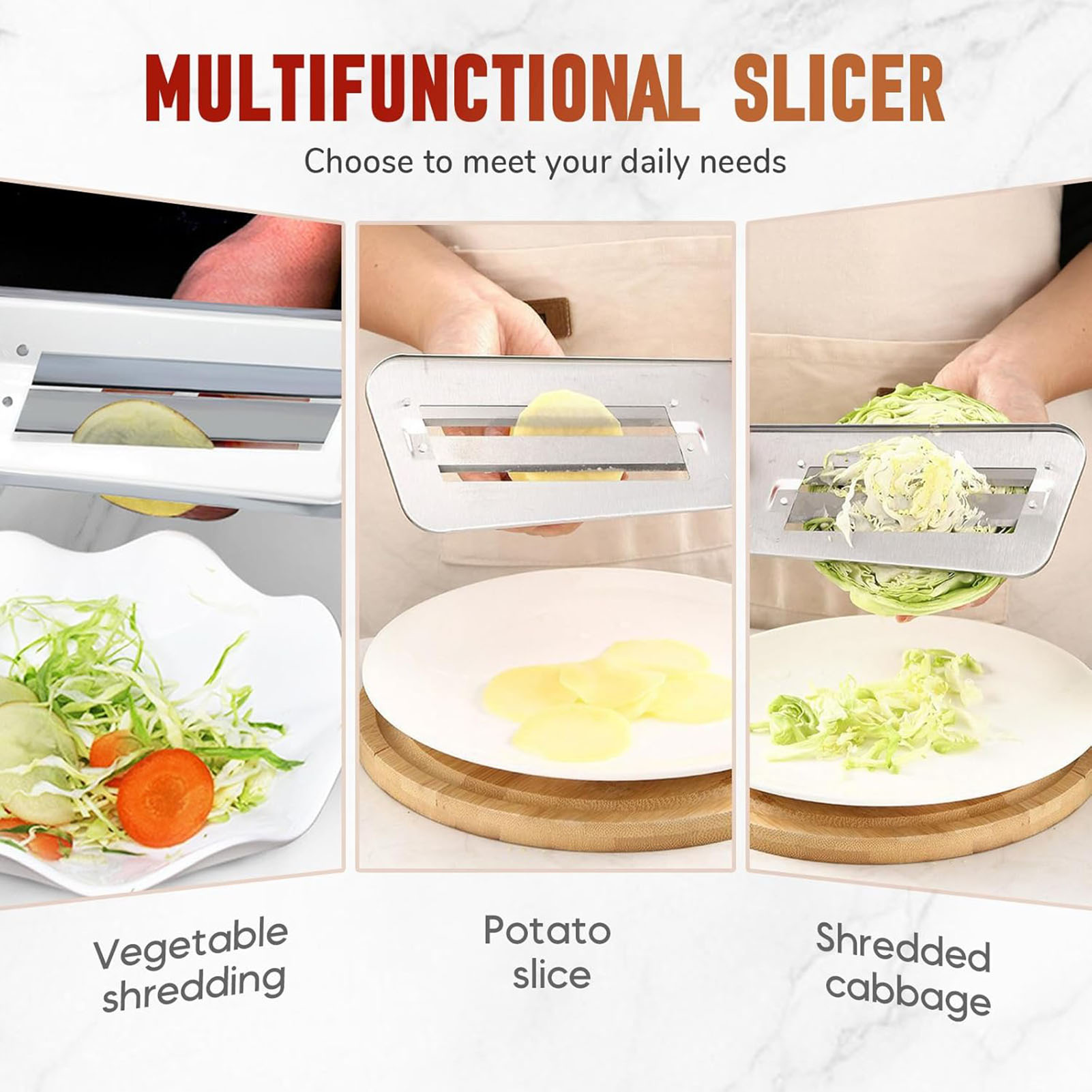 2-layer Blade Knife Graters Mu - Meal Prep Easy avis et prix