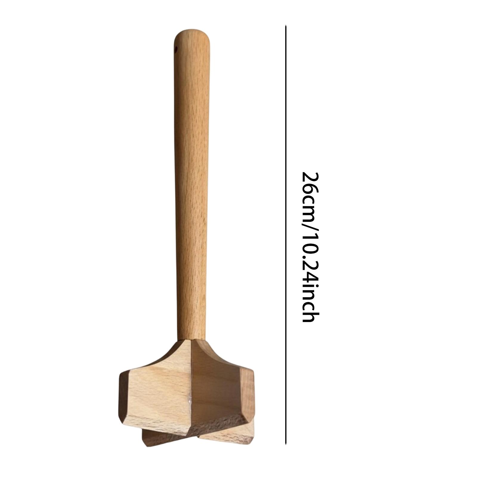 Premium Wood Potato Masher Eas - Meal Prep Potatoes avis et prix