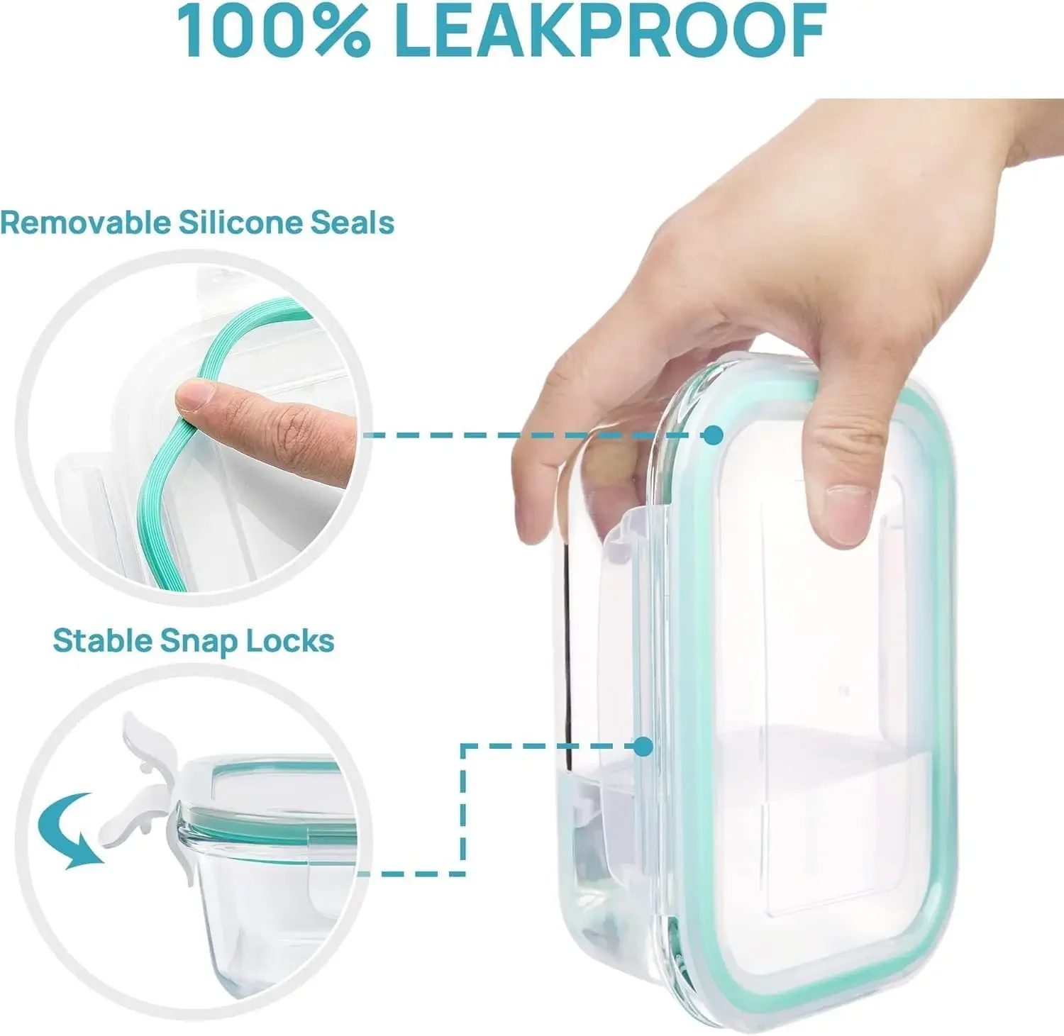 Glass Lunch Bento Box for Adul - Meal Prep Burrito avis et prix