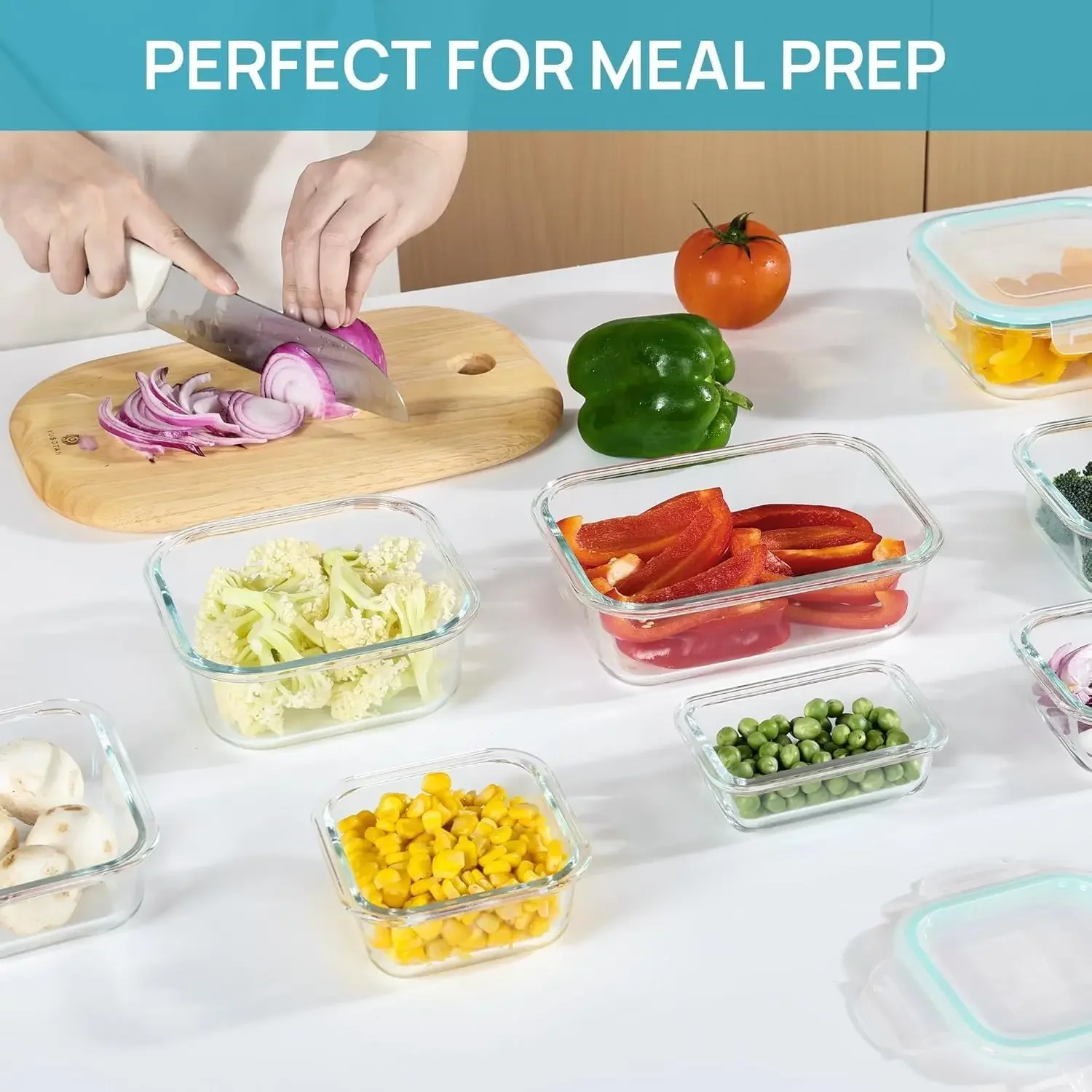 Glass Lunch Bento Box for Adul - Meal Prep Burrito avis et prix
