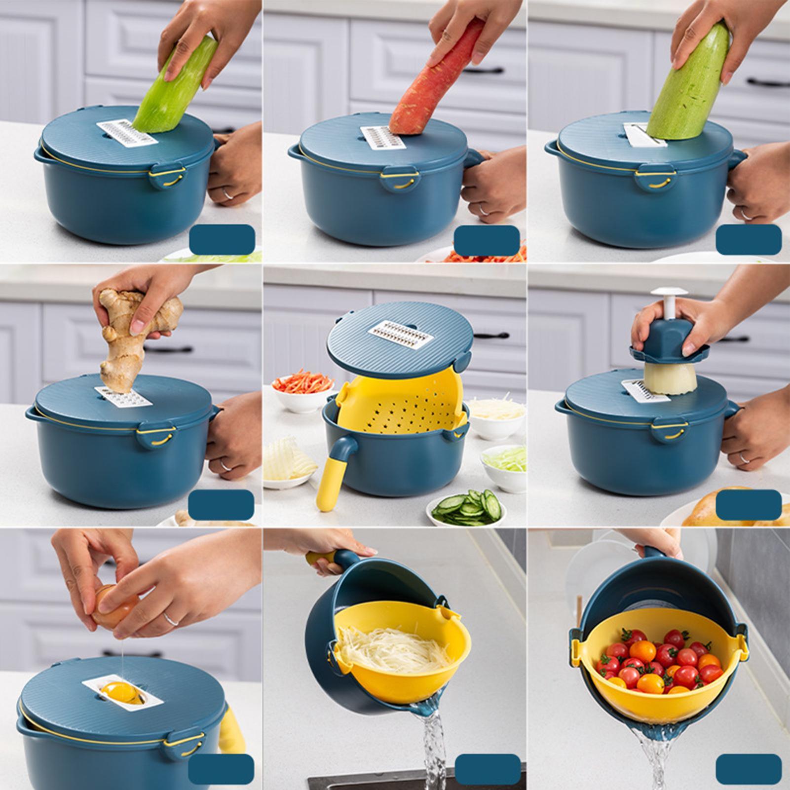 Veggie Slicer Kitchen Grater W - Meal Prep Potatoes avis et prix